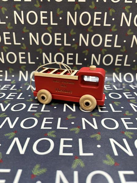 Firetruck Ornament